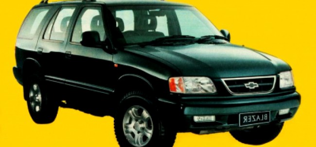 → Chevrolet Blazer: Consumo de combustivel de 12 versões