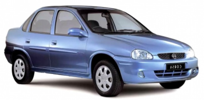 consumo de Corsa Sedan 2001 